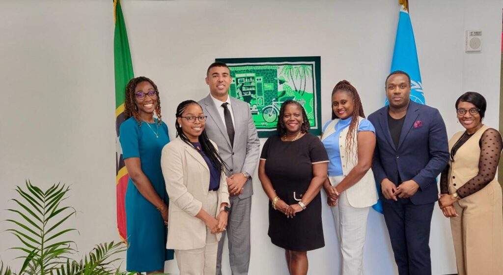 Minister of Justice and Legal Affairs pays call on Permanent Mission of St. Kitts and Nevis to the United Nations