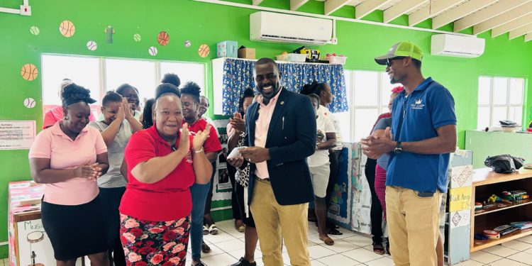 Cool Classrooms, Fresh Start: Minister Duggins Donates AC Units to Old Road Day Care Centre