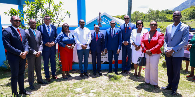 PRIME MINISTER DREW HAILS THE LEGACY OF THE RIGHT HONOURABLE DR. DENZIL L. DOUGLAS AT RENAMING OF SADDLERS SECONDARY SCHOOL