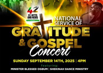 SAINT KITTS AND NEVIS TO GATHER IN PRAISE AHEAD OF INDEPENDENCE DAY