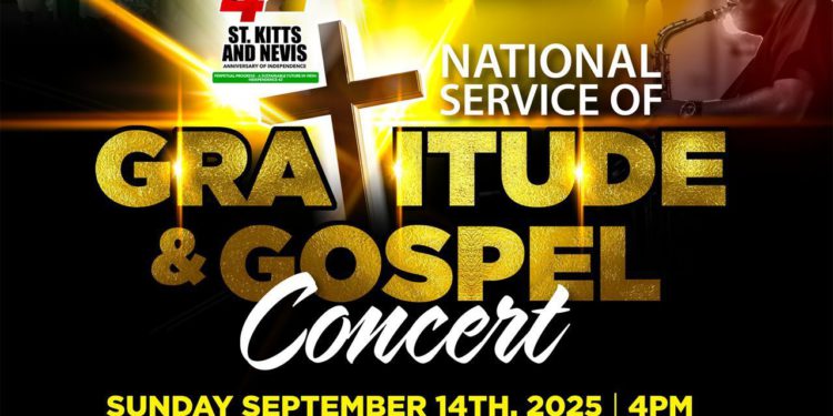 SAINT KITTS AND NEVIS TO GATHER IN PRAISE AHEAD OF INDEPENDENCE DAY
