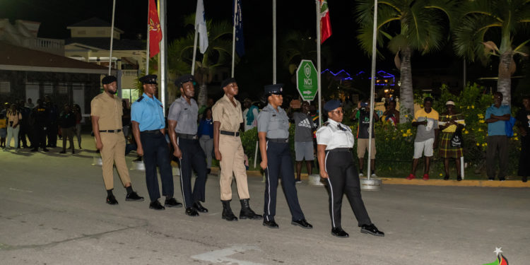 DRILL BRILLIANCE ON DISPLAY: POLICE FORCE SHINES, DANIEL FAMILY STEALS HEARTS