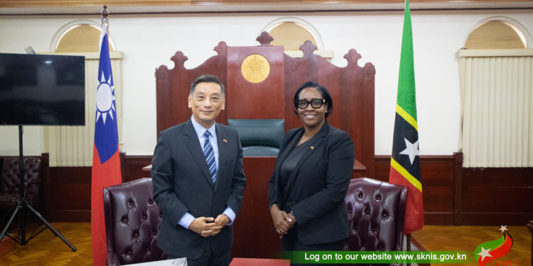 TAIWANESE AMBASSADOR PAYS COURTESY CALL ON THE SPEAKER OF THE NATIONAL ASSEMBLY