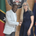 Her Excellency Linda Charlotte Te Puni, New Zealand High Commissioner pays Courtesy Call on the Rt. Hon. Dr. Denzil Douglas, Minister of Foreign Affairs et al.