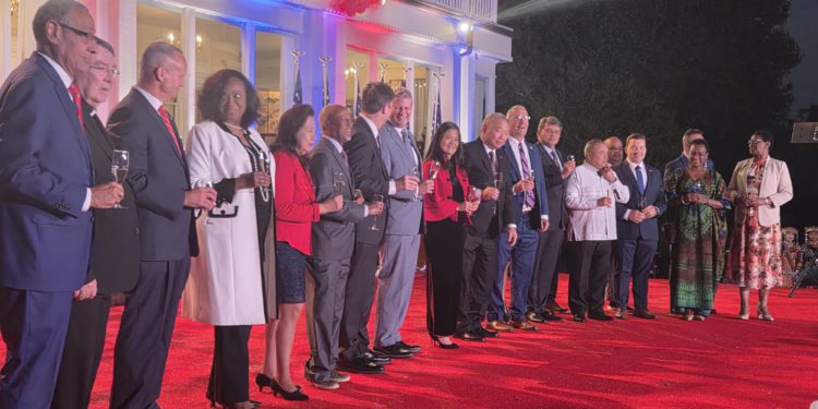 Embassy of Saint Kitts and Nevis Joins Taipei Economic and Cultural Representative Office in Celebrating National Day Reception in Washington, D.C.