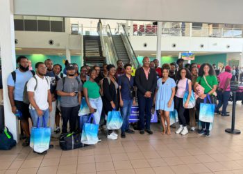 Home Safe! 27 Students Return To St. Kitts and Nevis from Jamaica as Hurricane Melissa Looms