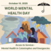 NEMA Highlights Critical Link Between Disaster Preparedness and Mental Health for World Mental Health Day