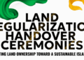 Ministry of Sustainable Development to Host Land Regularization Handover Ceremonies in the Margins of Sustainability Month Celebrations
