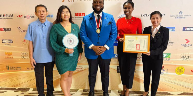 Embassy of Saint Kitts and Nevis Receives Esteemed Golden Merchant Award for Outstanding Foreign Office in Taiwan