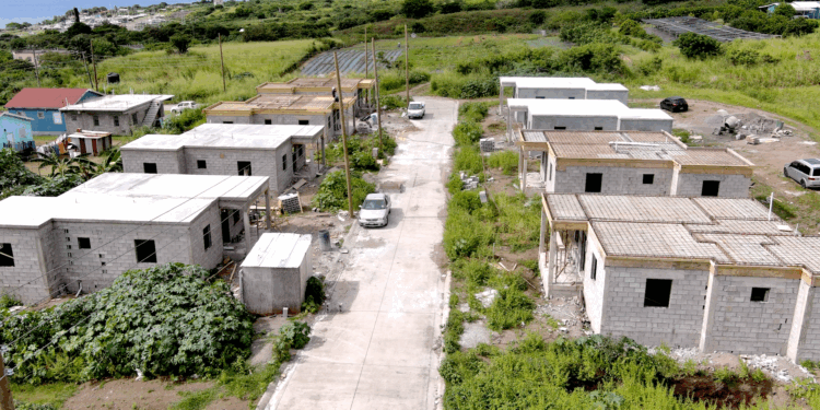 PRIME MINISTER DREW PLEASED WITH PROGRESS OF HOUSING PROGRAMME AND CONSTRUCTION BOOM ACROSS SAINT KITTS AND NEVIS