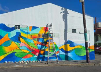 “Community Canvas” Mural Painting Initiative Brings Colour and Life to Central Basseterre