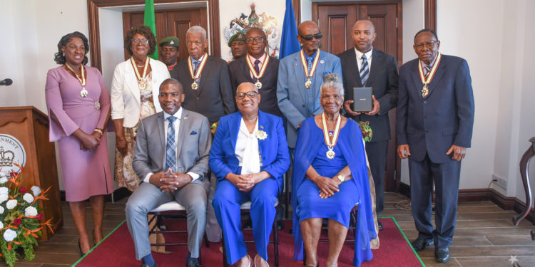 GOVERNMENT HOUSE HOSTS INVESTITURE CEREMONIES HONOURING 16 DISTINGUISHED NATION BUILDERS