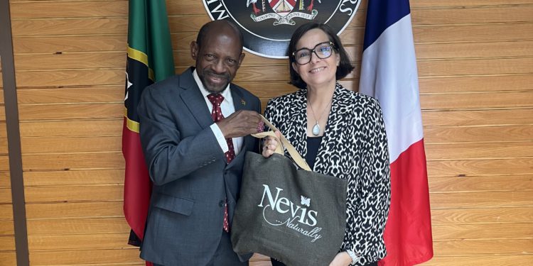 Minister Douglas Receives Newly Appointed French Ambassador