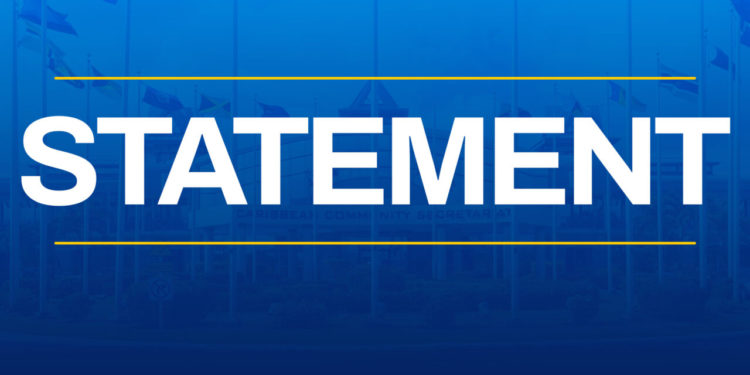 STATEMENT BY THE CONFERENCE OF HEADS OF GOVERNMENT OF CARICOM