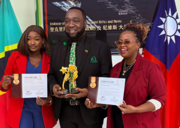 Ambassador Francis and Embassy of Saint Kitts and Nevis Recognised for Outstanding Contributions to Caribbean and African Community in Taiwan