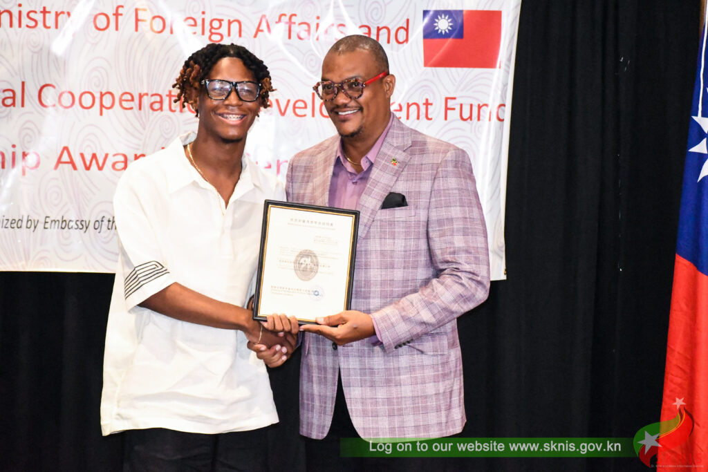 EDUCATION MINISTER WELCOMES LARGEST-EVER TAIWAN SCHOLARSHIP COHORT FOR SAINT KITTS AND NEVIS