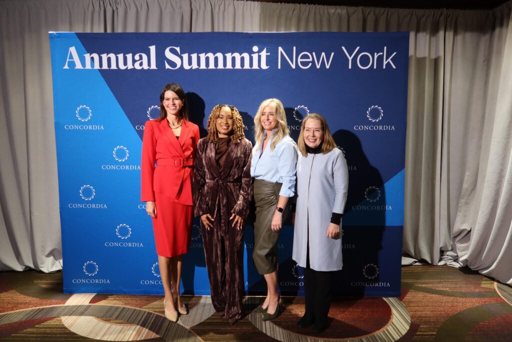FIRST LADY DIANI PRINCE-DREW BRINGS CARIBBEAN VOICE TO CONCORDIA ANNUAL SUMMIT