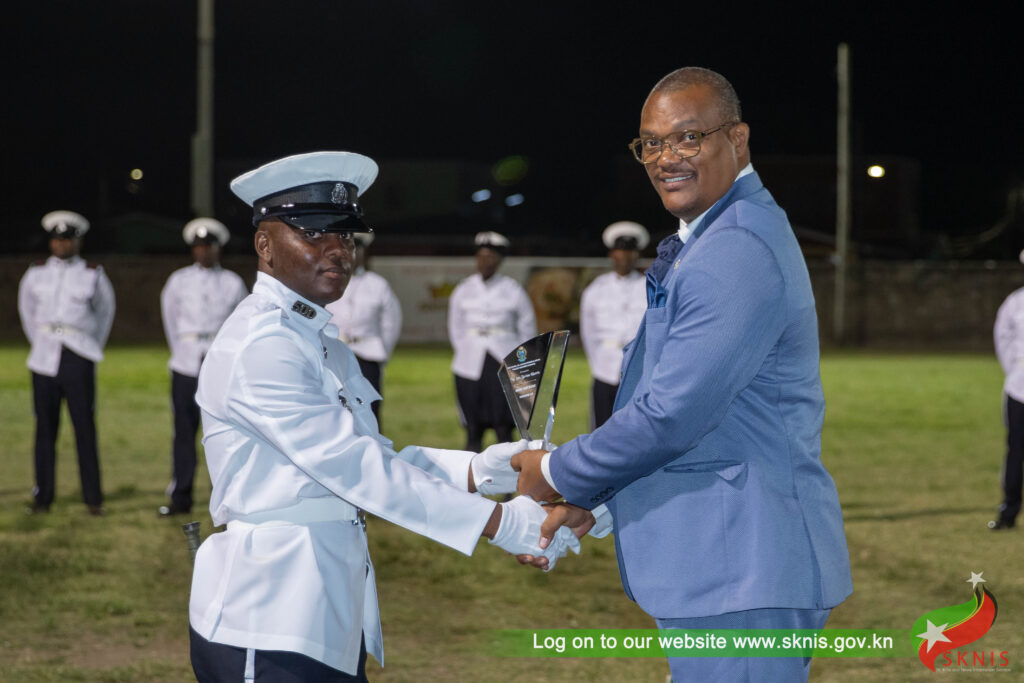 CONSTABLE ZAVIAN HARRIS EARNS BEST RECRUIT AWARD OF COURSE #47