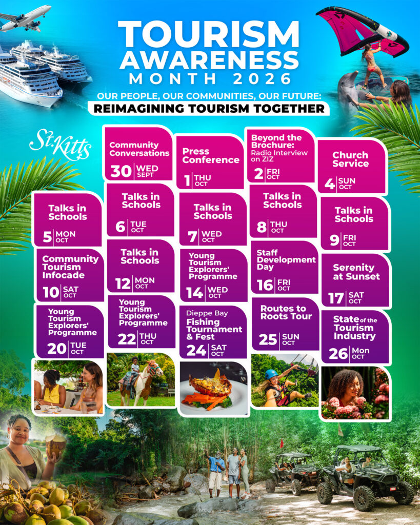St. Kitts Launches Tourism Awareness Month 2026, Placing People and Communities at the Centre of the Industry’s Future
